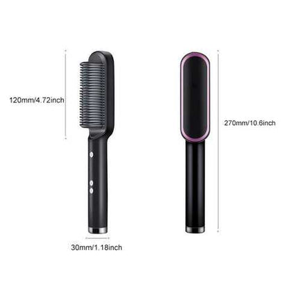 Multifunctional 2-in-1 Professional Hair Straightener Comb